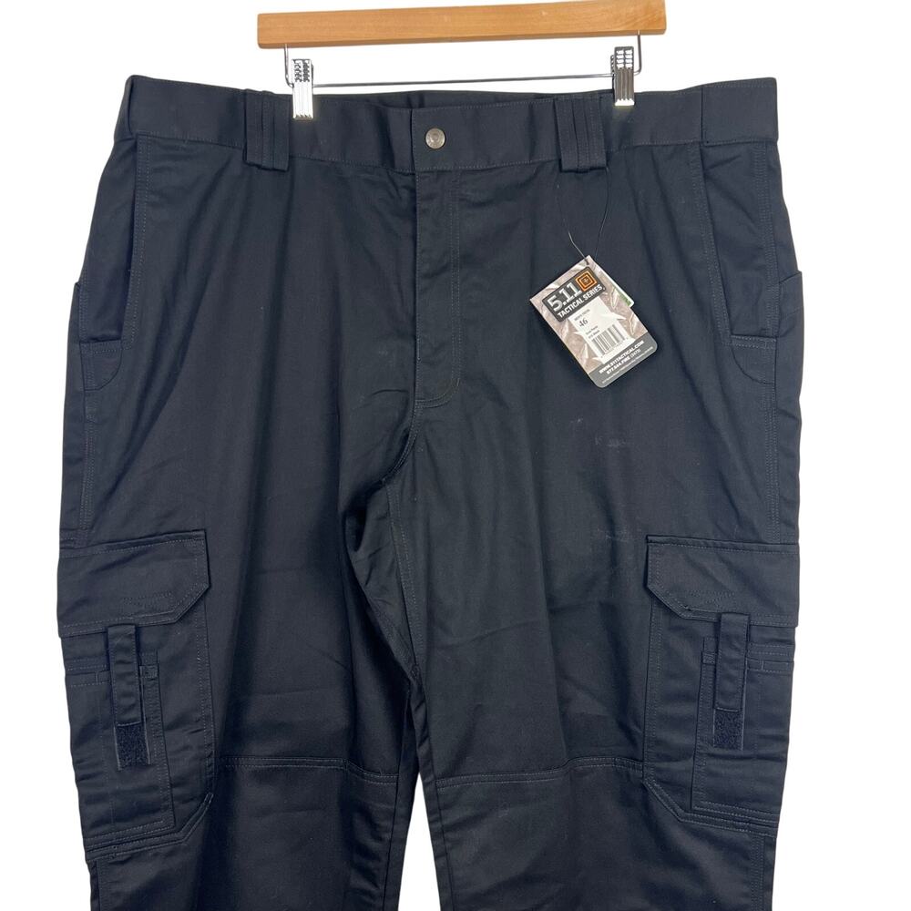 NEW 5.11 Tactical EMS Black Size 46 Unhemmed Men's 74310L Pans Teflon Coated - Picture 5 of 16